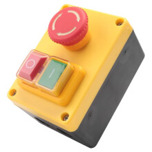 KJD17D 250V 16A Electromagnetic Push Button Emergency Stop Switches for Electric Tools & Machine Tool Equipment
