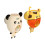 Cute Cartoon Toothpaste Dispenser, Automatic Press, Wall Mount, Dental Tooth Paste Squeezer Tubes, Children, Kid 2