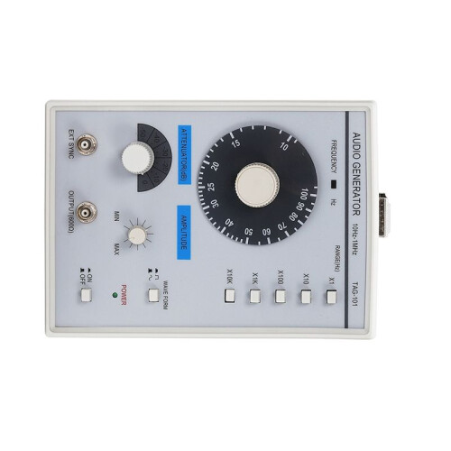 TAG-101 Audio Signal Generator 10Hz-1MHz Low Frequency Generator for Electronics Maintenance Testing EU Plug