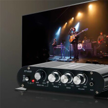 ST-838Home Theater Amplifiers HiFi 2.1Channel Power Amplifier Sound Car Amp Media Player Subwoofer Amplifier ,A