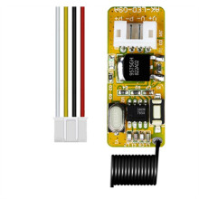 Small RF Wireless Controller Module 433MHZ for DC3.7V 4.5V 9V 12V Battery Power Used to Control Light Computer Power Off