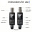 2X UHF Wireless Microphone Transmitter Receiver XLR Microphone Wireless System Suitable for 48V Capacitive Microphone 7