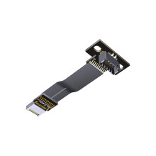 USB 3.2 Type E man-vrouw verlengkabel met schroefgat voor-10 cm