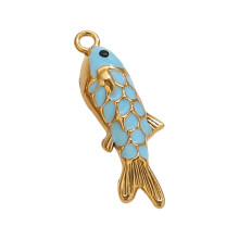 Unieke regenboogvis-hangeraccessoires voor-Blauw