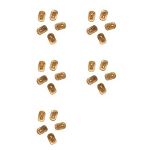 25 Sztuk NFC Flash Nail Sticker LED Bare Chip Inteligentna Świecąca Lampa do Paznokci Wzmocnienie Naklejki do Paznokci, Czerwone Światło