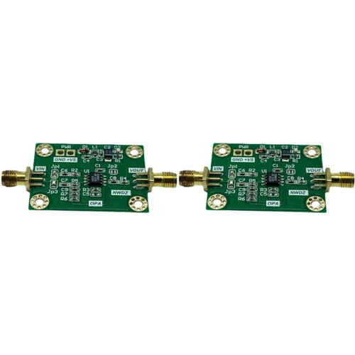 2X AD8009 RF Module Current Feedback Amplification 1GHz 5500V/Us Low Distortion High Current Pulse Amplification