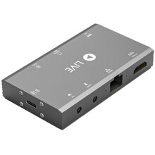 Capture Card -Compatible Screen Projection Network Cable Wireless Microphone OTG Sound Card Type-C Charging USB