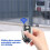 4x Remote Control for Automatic Gate Opener -433.92 MHz Electric Rolling Driveway Security Kit with Backup Keys 7