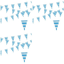 3pcs 10M Bavarian Garland Decoration Oktoberfest Decor Bavaria Party Oktoberfest Pennant