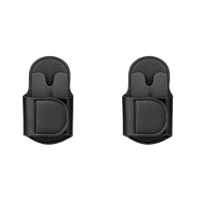 2X PU Leather Stethoscope Holder Hip Clip for Littmann and Most Stethoscopes,Stethoscope Holster Clips Holder