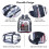 5X Heavy Duty Clear Backpack,Security Transparent School Backpack,See Through Bookbag for Work,Security Check and Travel 6