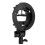 2X S Type Bracket for Bowens Mount Holder S Type Bracket Holder for Speedlite Flash Snoot Softbox 8