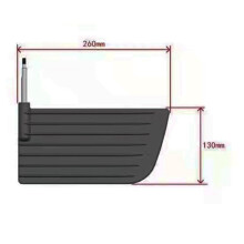 2X Kayak Rudder System Parts Ship Canoe Rudder Kayak Fishing Boat Sailing Accessories