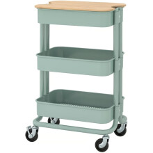 ikea RÅSKOG/NORRÅVA Trolley Lid 28x38x62cm