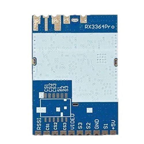 3.3G RX3364Pro FPV VRX Module Wireless Receiver Module Wireless Analog Receiver RSSI FPV Audio Video Transmission Module 1