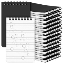 28 Stuks Waterdicht Notitieboekje 3x5 All-Weather Spiraalzak Notitieblok Schrijven in de Regen Waterdicht Notitieblok