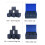 2X Multifunction Card Box Card Case Organizer Storage Box Top Side-Loading Deck Case Game Cards Hobbies,Black+ 8