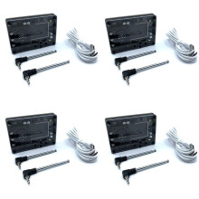 4X Theremin Musikaliskt Elektroniskt Instrument med Skärmpresent Svart