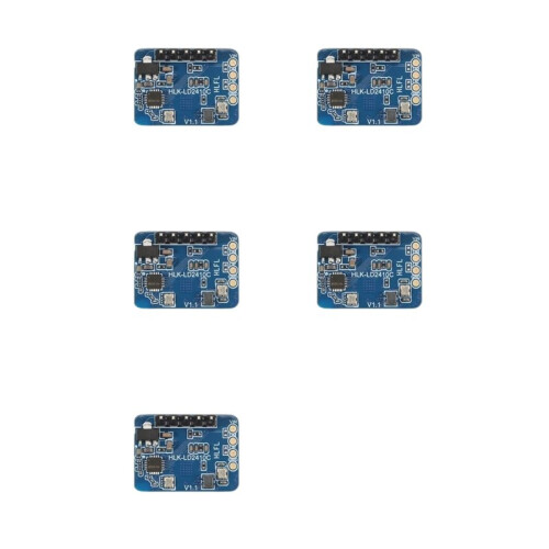 5X LD2410C 24G  Human Presence Sensor FMCW  Millimeter Wave Motion Detection Module DC5V