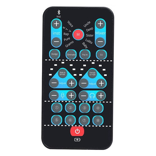 2X  Universal Sound Changer Computer Voice Device Scheda Audio per Cellulare Tablet  Gioco Microfono Lavalier 2