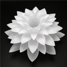 3X Lotus Chandelier Lampshade DIY Lotus Flower Six-Layer Lamp Shade Romantic Room Pendent Lighting Cover Hotel Bar Decor