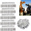 100 Count Blank Animal Identification Markers With Large-Blue 9