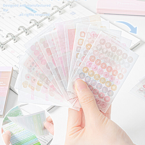 L'autocollant d'index repositionnable pratique permet-Rose 1