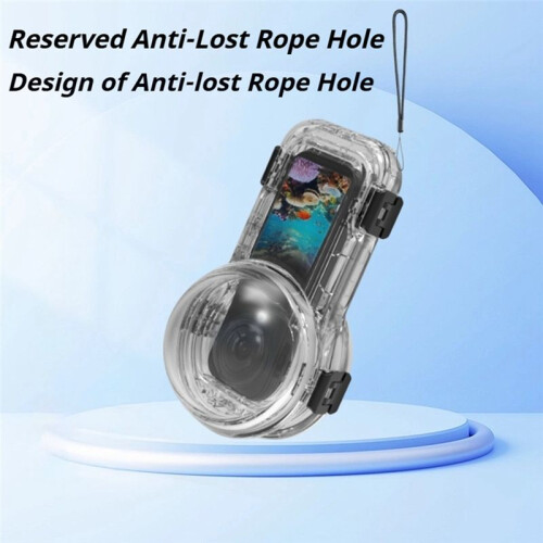 60M Invisible Dive Case for  X5 Waterproof Protective Case Support Underwater 60M Diving Shell Cam Accessories 2