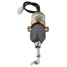 Solenoide de Corte de Combustible 37V66-56010 de 12 V 05CF24 1751ES-12E6ULB1S1 P612-B5V24 Solenoide de Parada 1700-1512