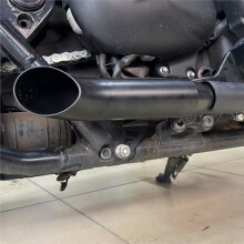 Motorcycle Exhaust System Short GP Muffler for Bonneville Bobber 2016-2025 2018-2023