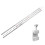 Règle de marquage professionnelle dotée d'une-30cm Argent 1