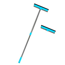 Grattoir Ă fenĂŞtre double face avec lame flexible et longue