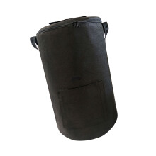 Sac de stockage de déchets de jardin spacieux en noir ayant-S