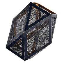 Lampe d'appoint en métal d'inspiration rétro, parfaite pour-F