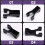 Motorcycle Front Lowering Block Bracket Kit for  KFX 400  LT Z400 ARCTIC CAT DVX 400 Front Lowering Kit 4