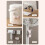 Câble de bureau à domicile en forme de ruban décoratif, 2-Rose 6