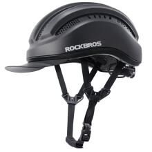 ROCKBROS Bike Helmet Adjustable Cycling Helmet Bicycle Helmet for Commuting Road Biking Skating for Adults, Men & Women