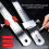 Professionelles Markierungslineal mit-20cm Silber 10