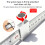 Professionelles Markierungslineal mit-20cm Silber 8