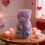Porte-bonbons transparent avec capuchon de-Clair 25CM 6