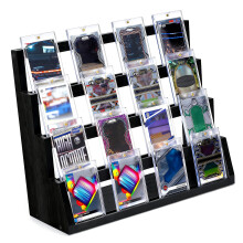 Stockage de cartes de bureau durable adapté à l'affichage de