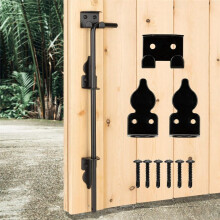 Robuster Torriegel, Tragbarer Stockriegel, Türriegel, Türstopper, Hardware für Einzelne Offene Türen, Tore, Holzzäune
