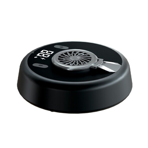 Fumeur de Cocktail électrique, Rechargeable par USB, sans-Noir 2