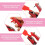 100 Count Blank Animal Identification Markers With Large-Red 8