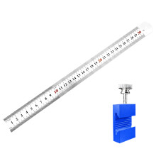 Nonslip Multipurpose Measuring Ruler for Accurate-30cm Blue