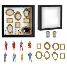 Valentinstag-Geschenk, DIY-Schwarz mit Licht