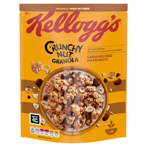 Kellogg's Crunchy Nut Granola Caramalised Nuts 380g 1