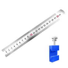 Precisie-ontworpen houtbewerkingsmarkeringsmeters-20cm Blauw