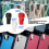 50Pcs Retail Security Hook Lock Plastic Anti Theft-6 mm Red 5