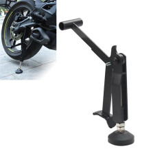 Motorcycle Folding Lifting Support Frame Foldable Lift Stand Stable Crane Frame for Motorcycle with Upgraded Armrest